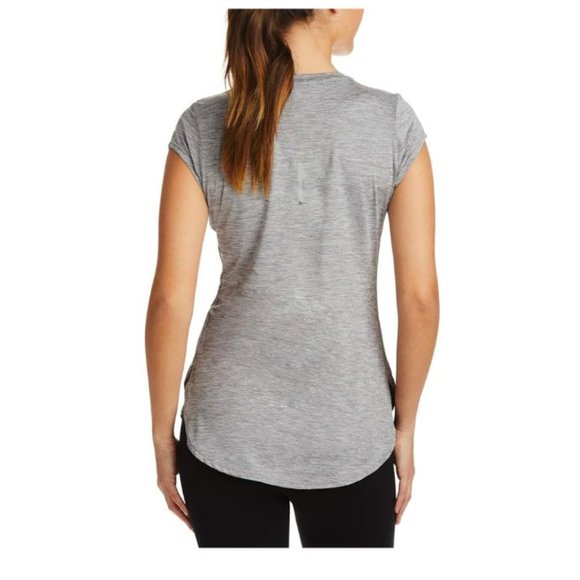 Reebok Women's Legend  T-Shirt - Performance Short Sleeve Heather, Size Medium - Picture 3 of 5